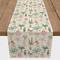 72" Christmas Sand Snowmen Polyester Twill Table Runner